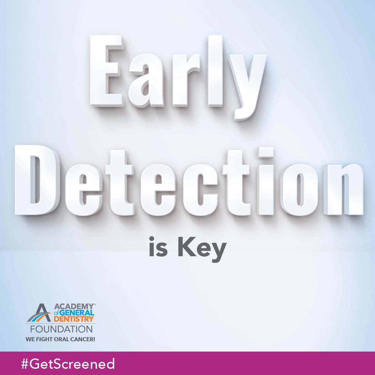 Early detection is the key to cancer prevention