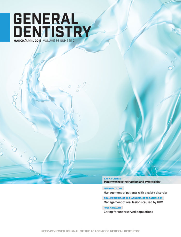 General Dentistry March/April 2018 Cover 