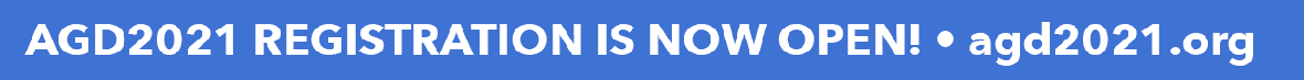 AGD2021 Registration Open